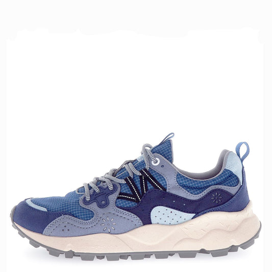 Flower Mountain Yamano 3 Suede / Eco Nylon - Blue / Petrol