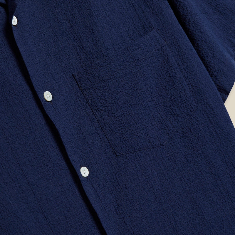 Portuguese Flannel Salva Navy