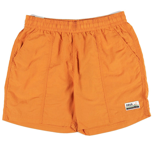 Deus Ex Machina Glide Swim Short Orange Ochre