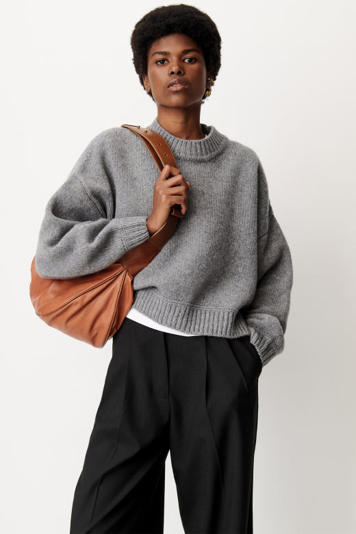 Sessun Spero Knit Mid Grey