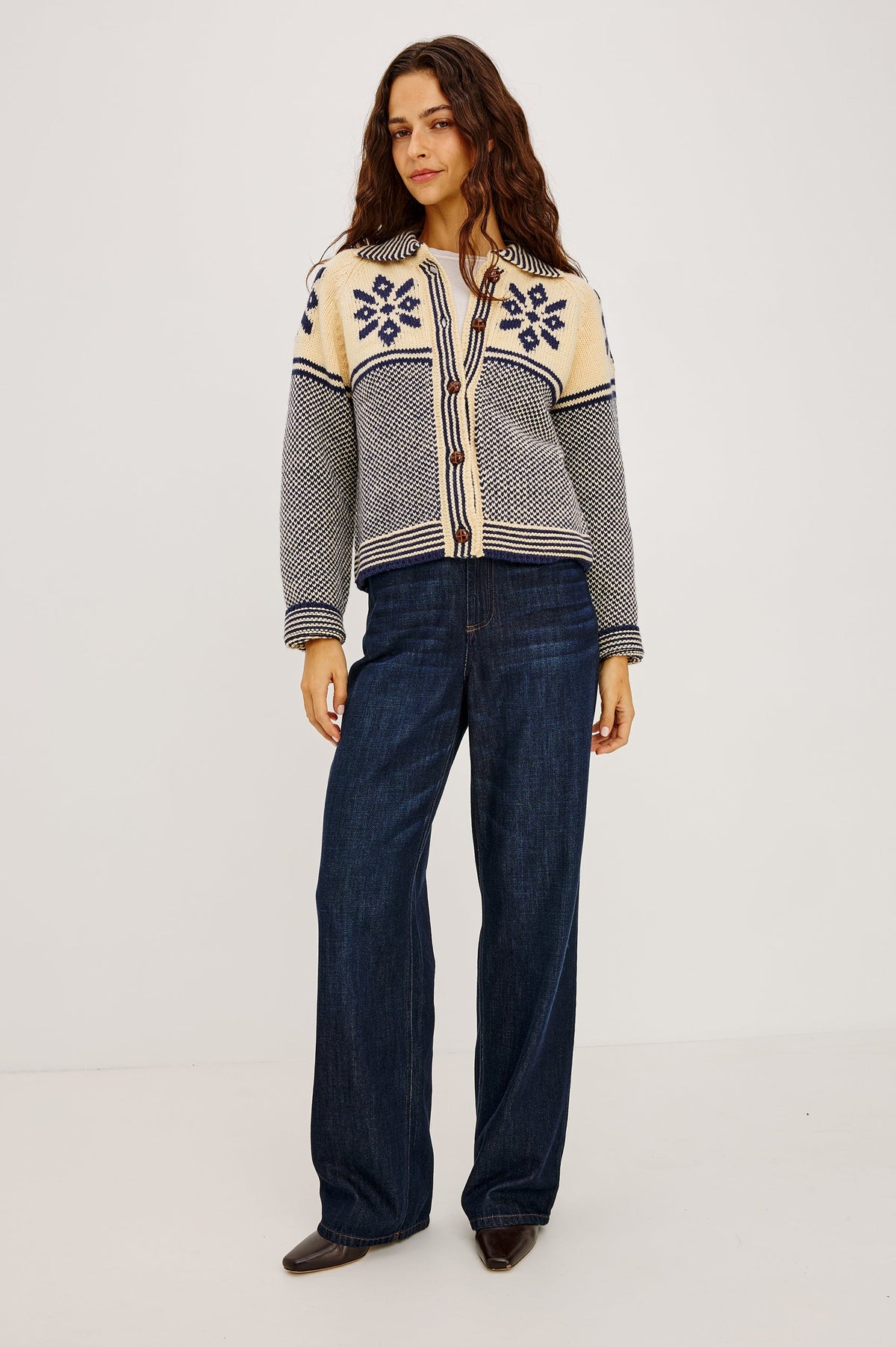 Rails Hilde Cardigan Snowflake