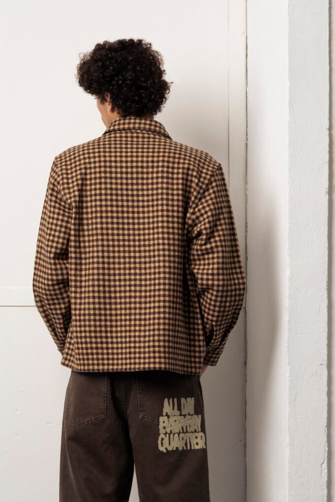 Goodies Sportive Hunter Checks Brown Shirt