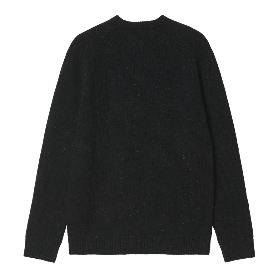 Carhartt WIP Anglistic Sweater Speckled Black