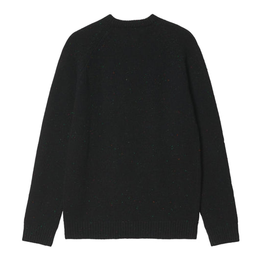 Carhartt WIP Anglistic Sweater Speckled Black