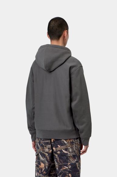 Carhartt WIP Hooded American Script Graphite