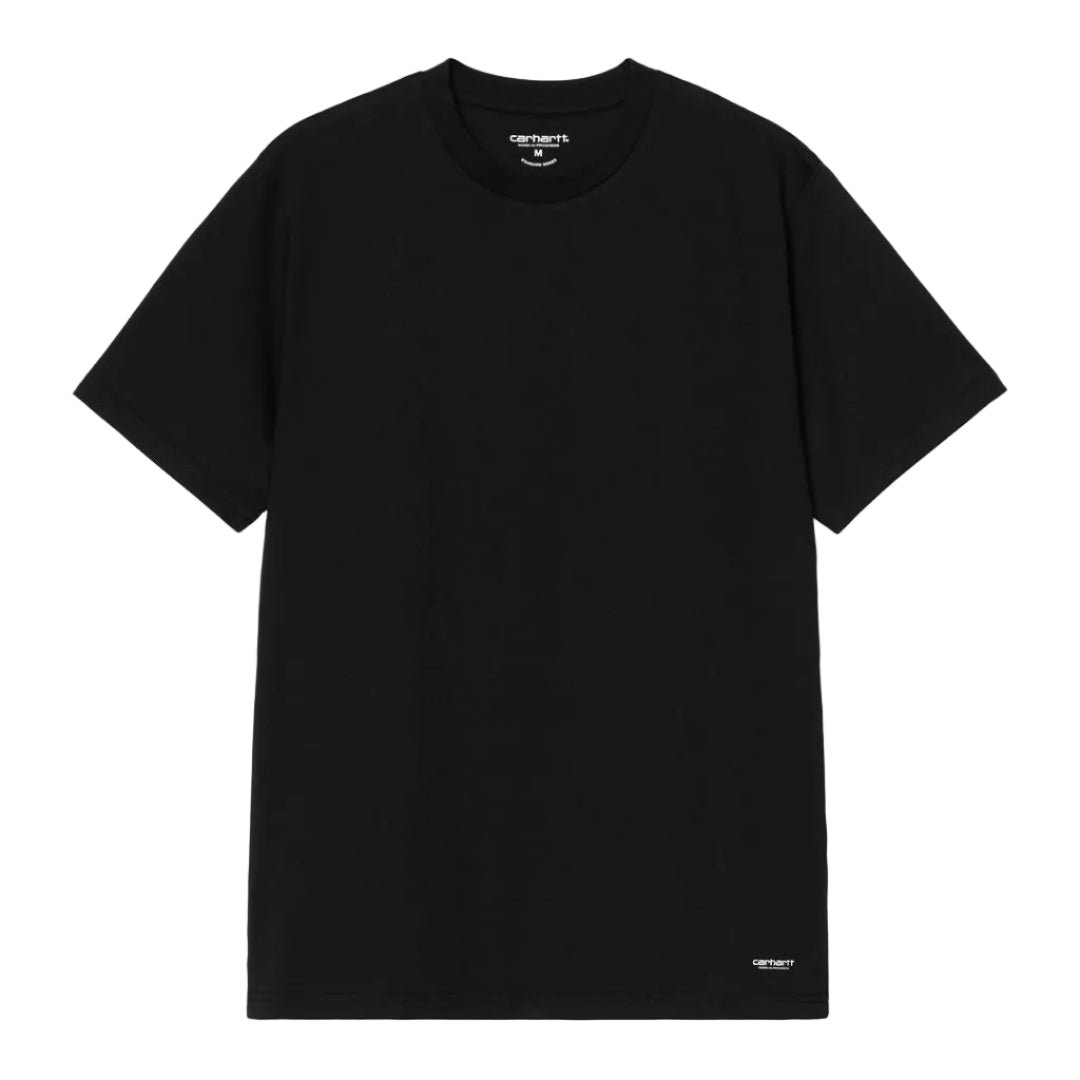 Carhartt WIP Standard Crew Neck T-Shirt 2 Pack Black