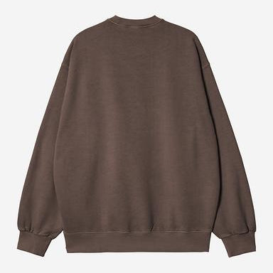 Carhartt WIP Vista Sweat Tobacco garment dyed