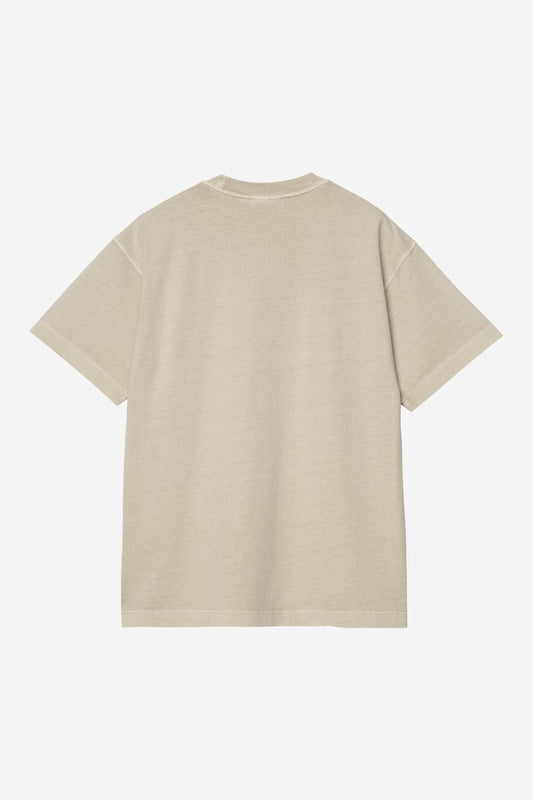 Carhartt WIP S/S Vista T-shirt Fleur De Sel garment dyed