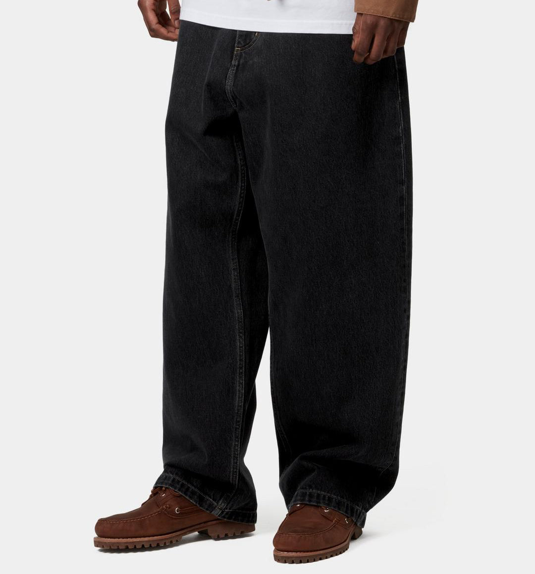 Carhartt WIP Brandon Pant Black Stone Washed
