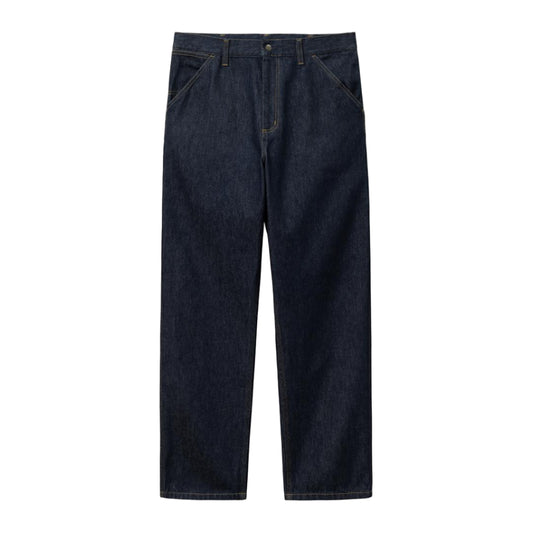 Carhartt WIP Single Knee Pant Blue (Rinsed)