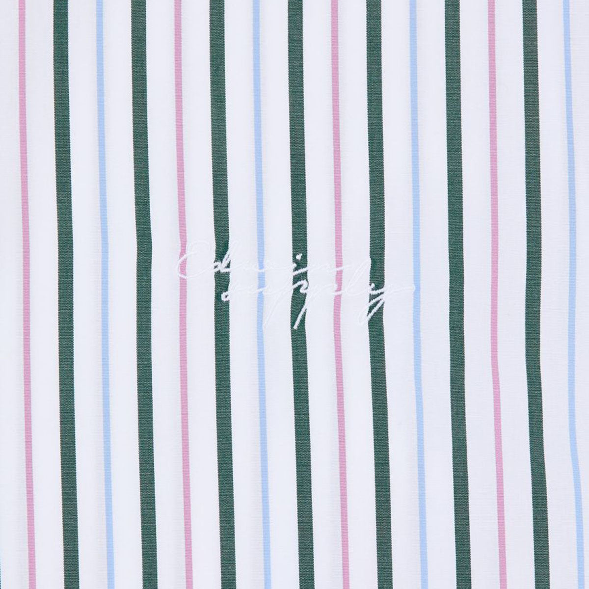 Edwin Toledo Shirt SS White Pink Green
