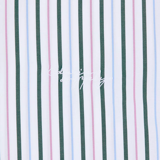 Edwin Toledo Shirt SS White Pink Green