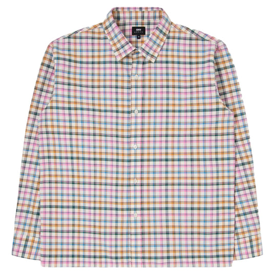 Edwin Sebastian Shirt Rio Flannel Pink