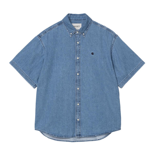Carhartt WIP S/S Lucas Shirt Cotton Denim