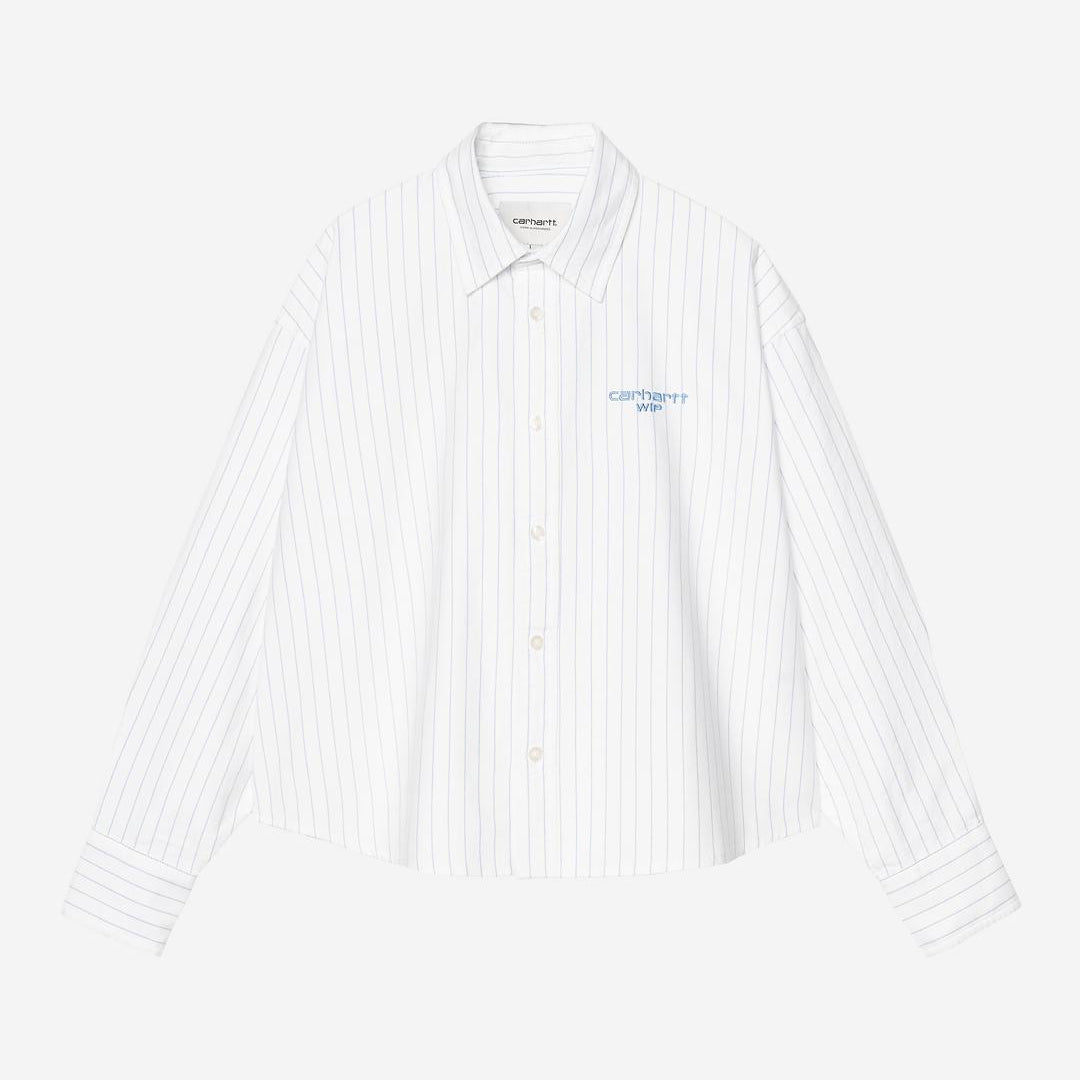 Carhartt WIP W' L/S Cassel Shirt White / Bleach