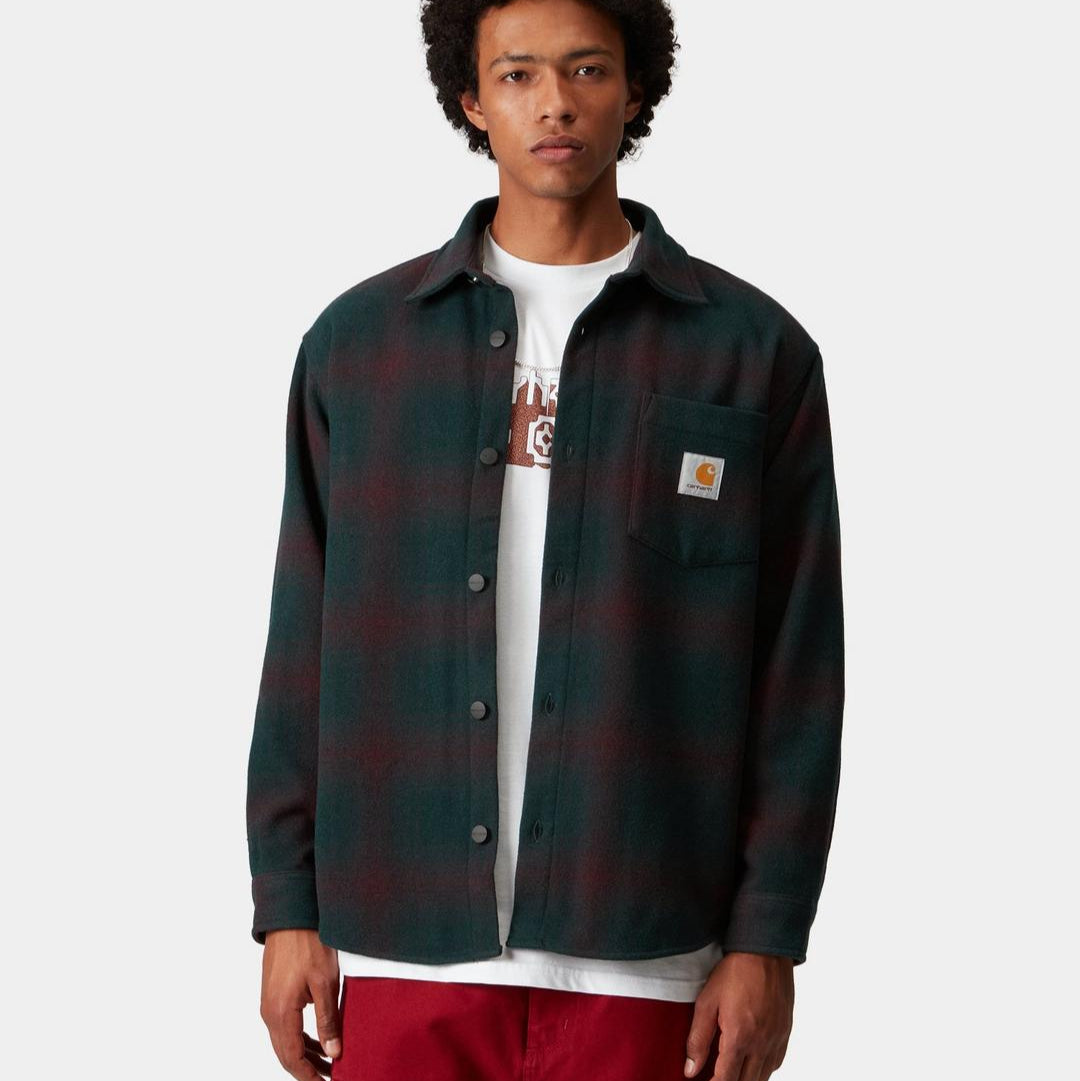 Carhartt WIP Brennan Shirt Jac  Deep Lagoon