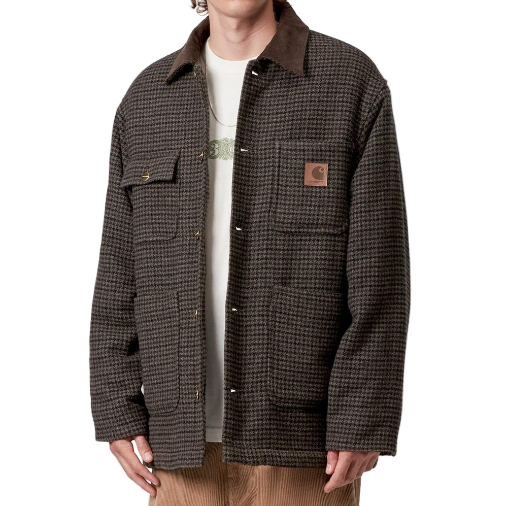 Carhartt WIP Lowis Chore Coat Lowis Houndstooth / Vitola Heather