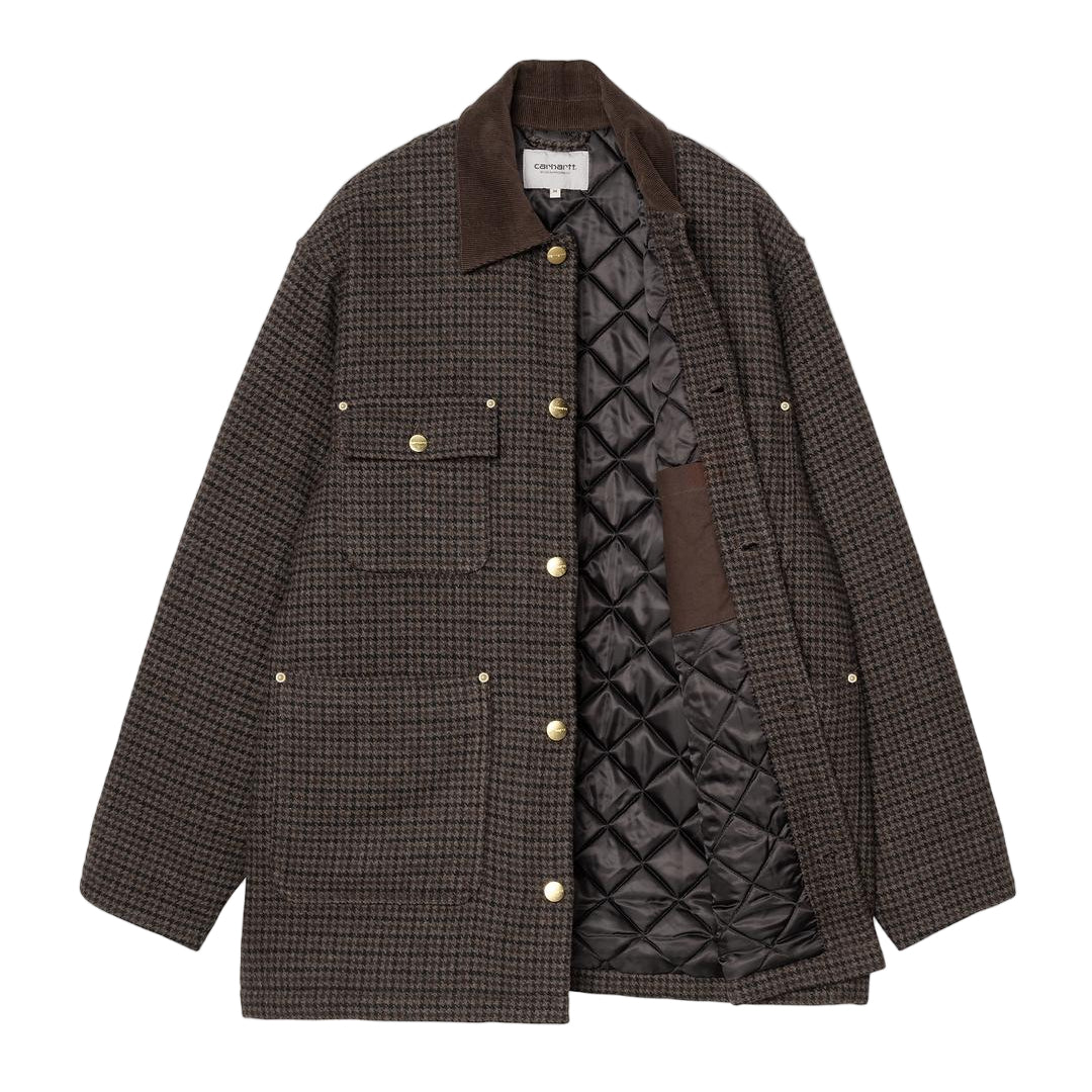 Carhartt WIP Lowis Chore Coat Lowis Houndstooth / Vitola Heather