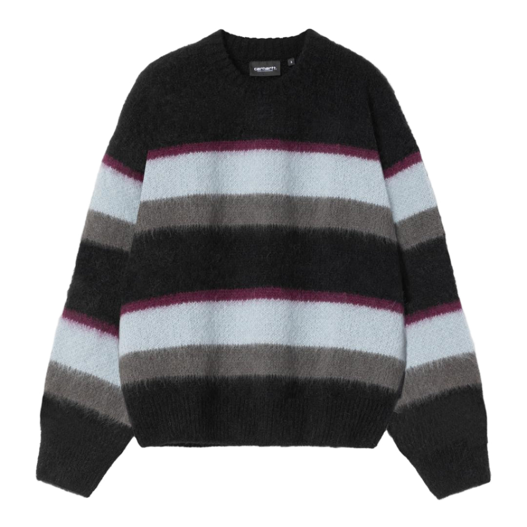 Carhartt WIP W' Merlin Sweater Sundling Stripe Citadel