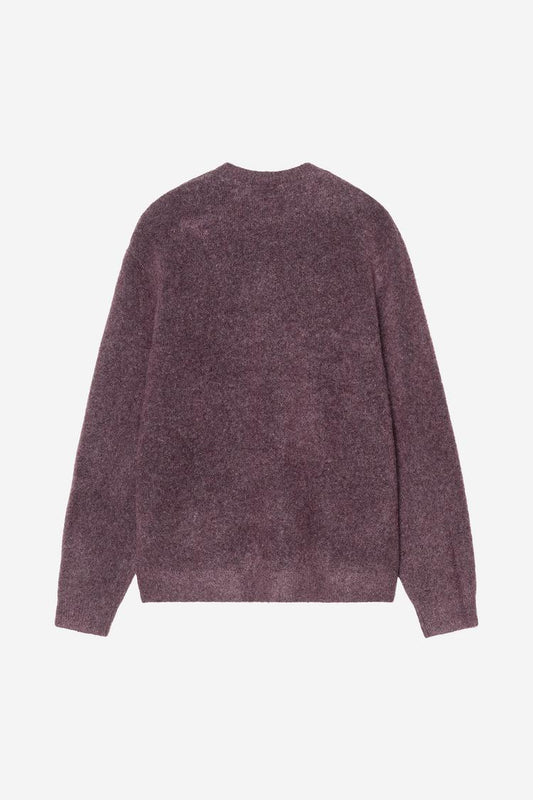 Carhartt WIP Curtis Sweater Tangled Shady Purple