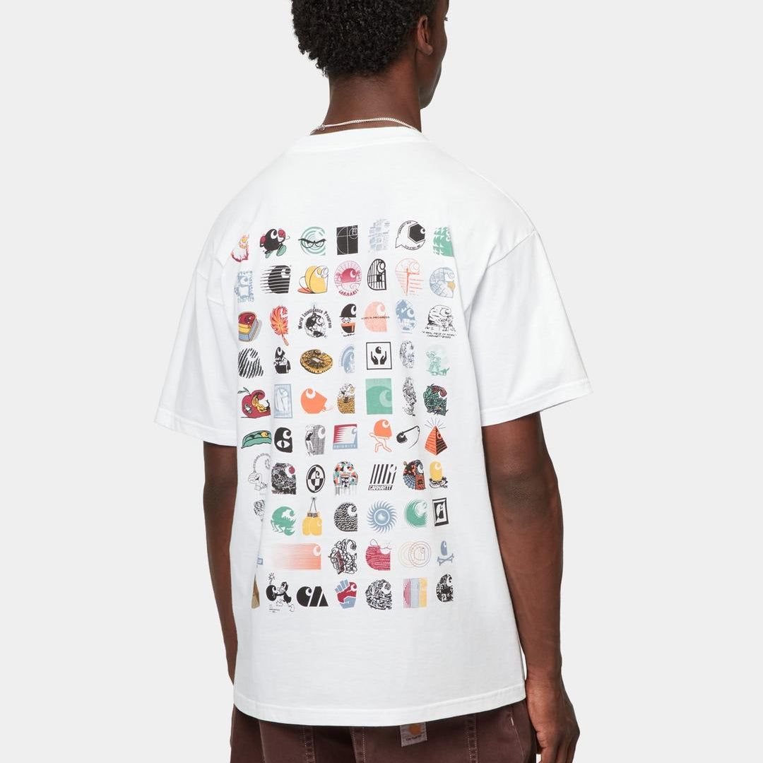 Carhartt WIP S/S C Logo Archive T-Shirt White