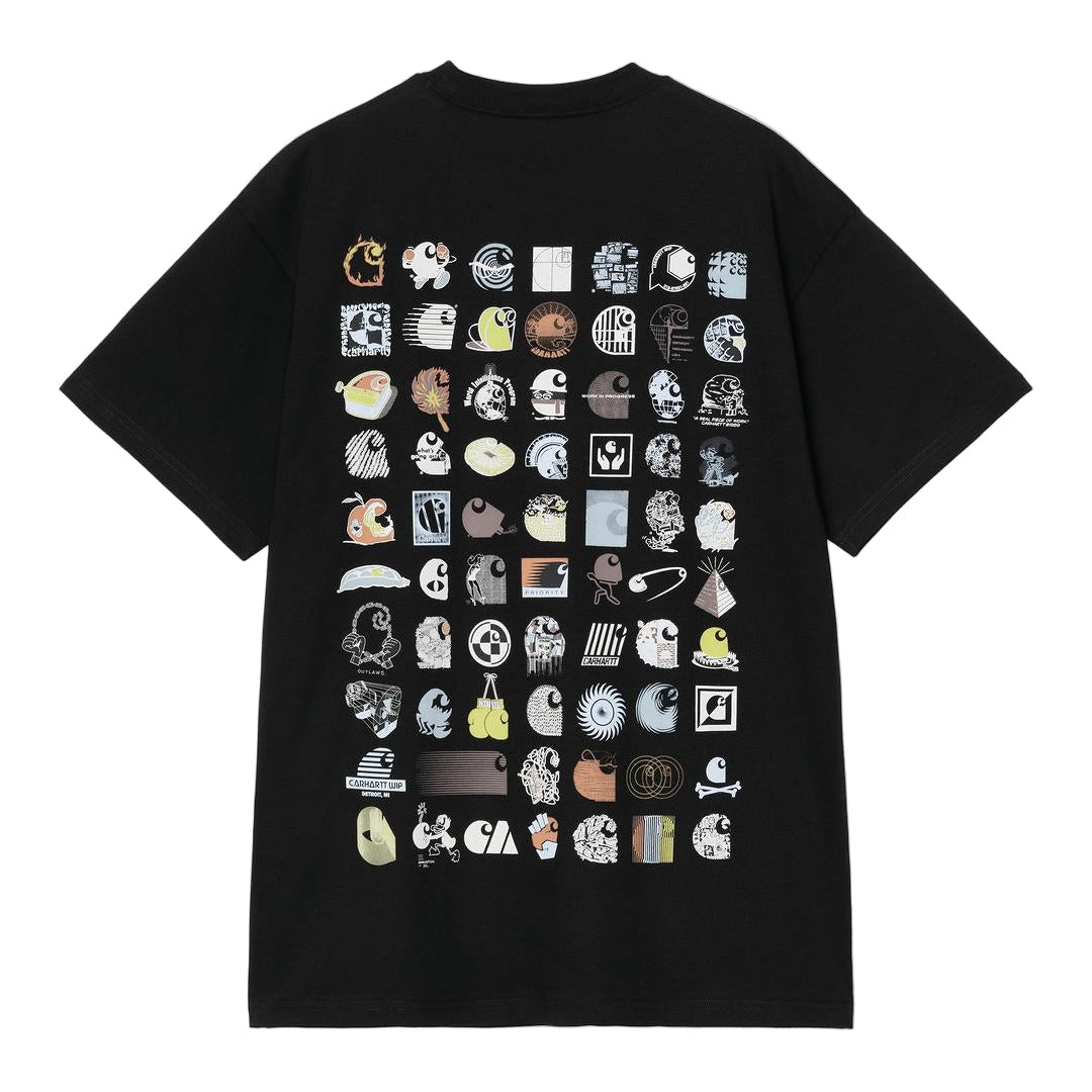 Carhartt WIP S/S C Logo Archive T-Shirt Black