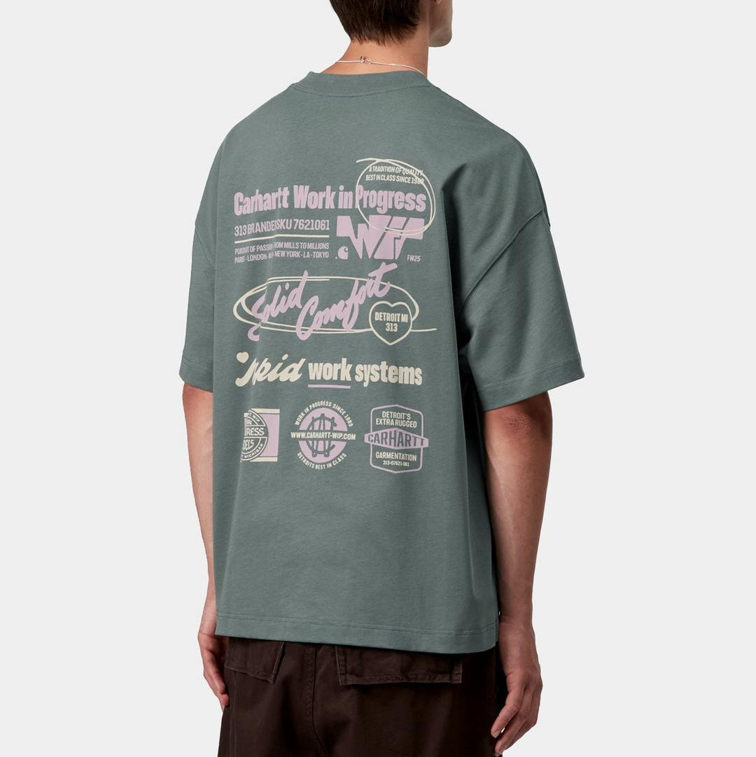 Carhartt WIP Networks T-Shirt Silver Pine