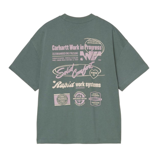 Carhartt WIP Networks T-Shirt Silver Pine