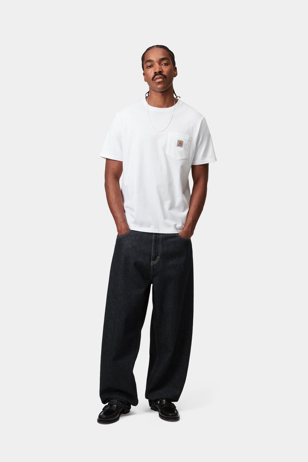 Carhartt WIP Brandon Pant Blue Rinsed