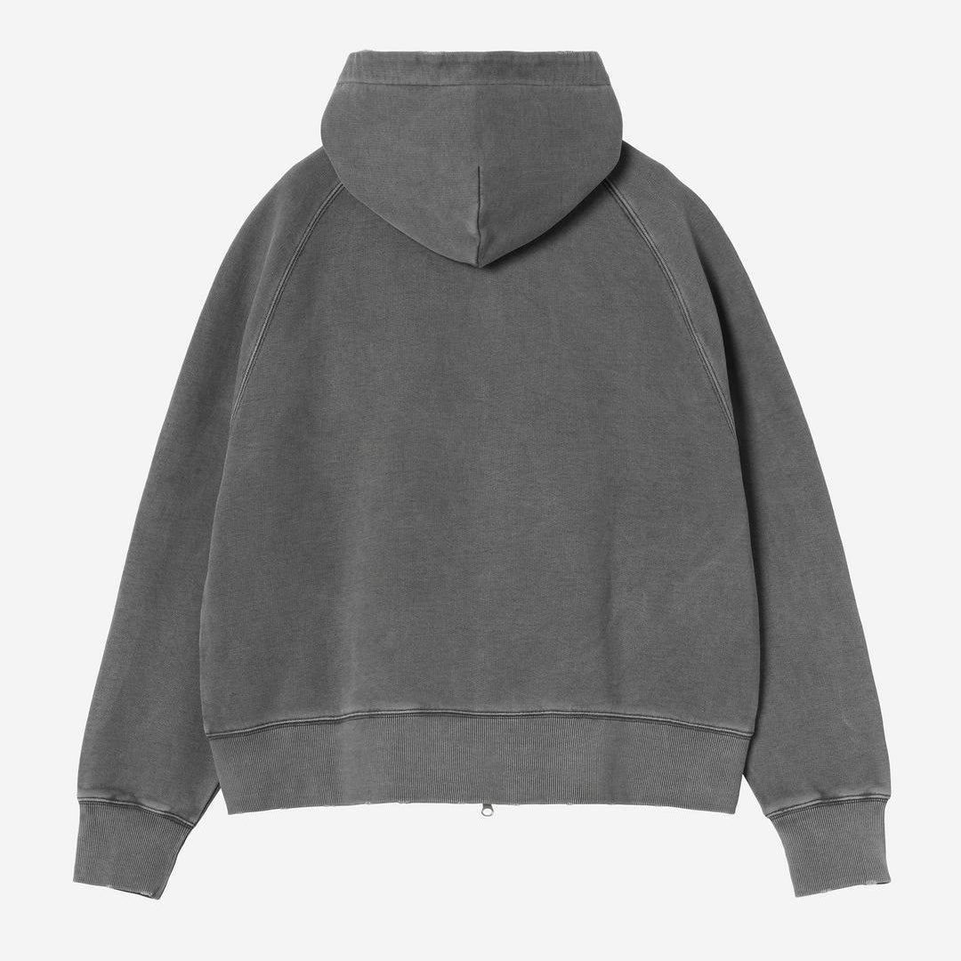 Carhartt WIP W' Hooded Torion Jacket Black grind wash