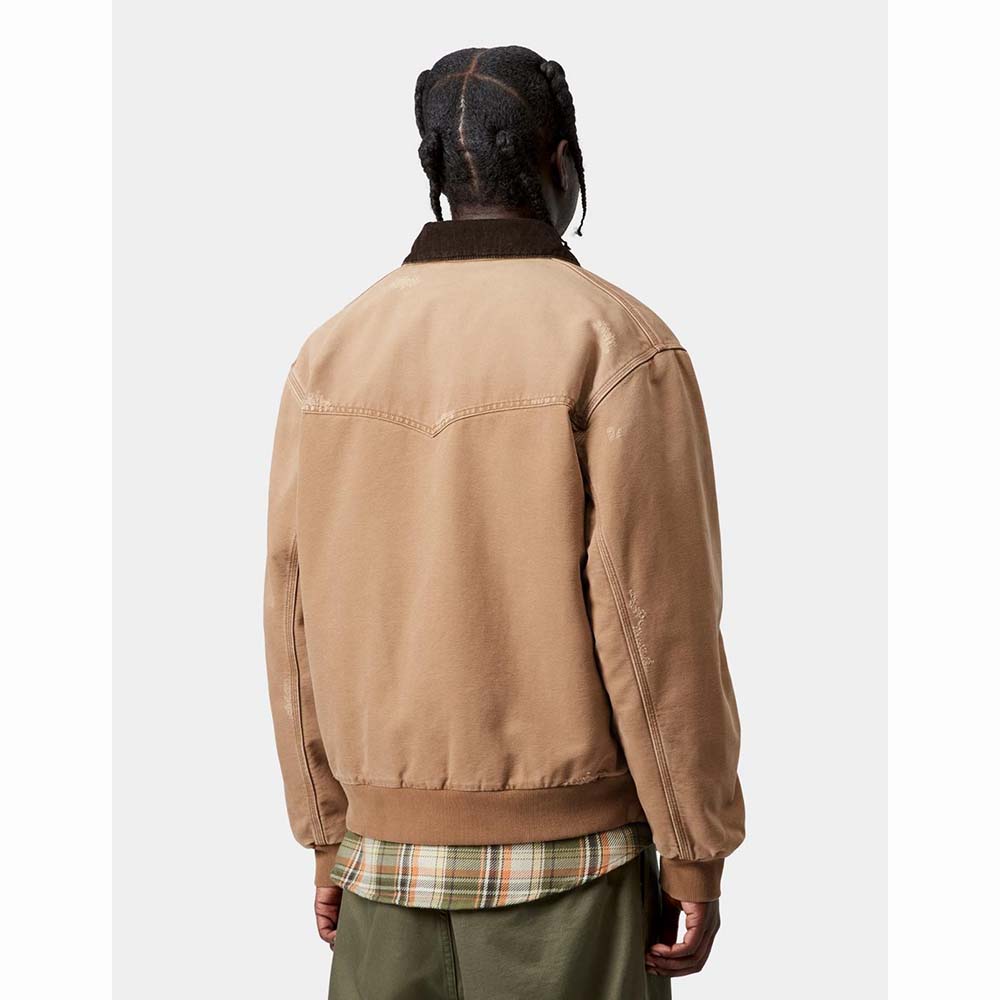 Carhartt WIP OG Santa Fe Jacket Hamilton Brown / Tobacco grind wash