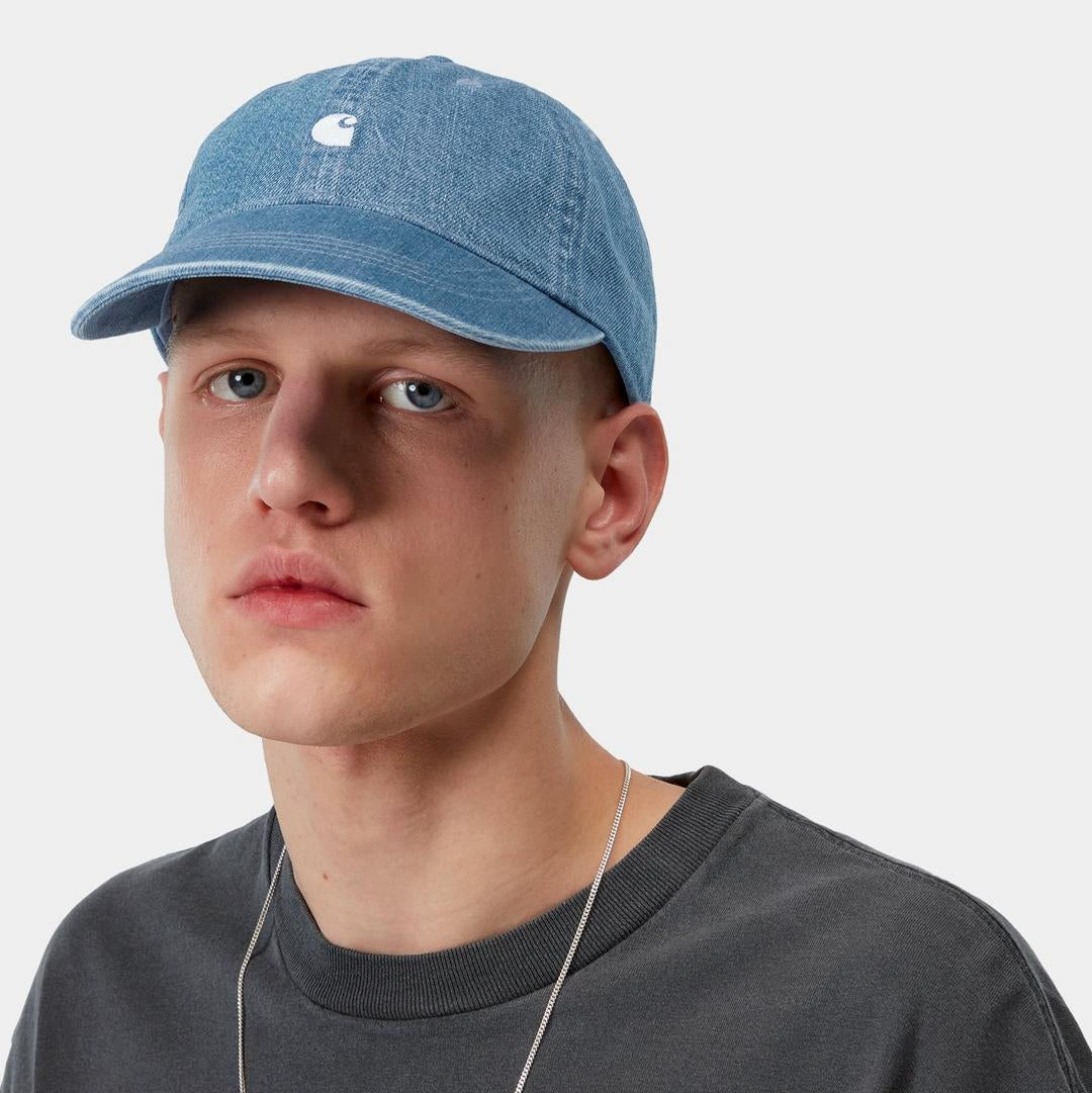 Carhartt WIP Lucas Cap Blue Bleached