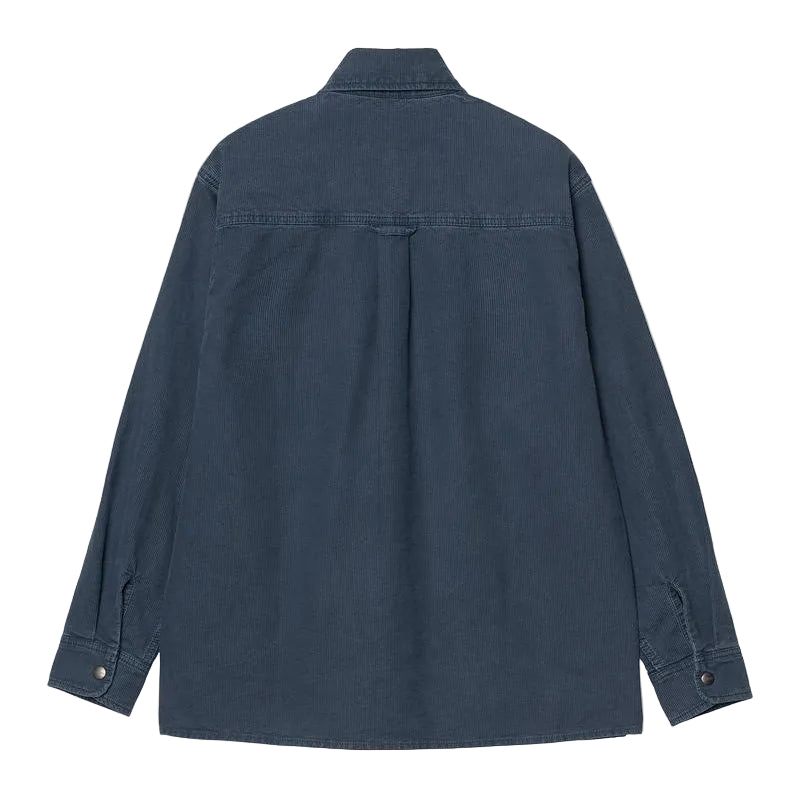 Carhartt WIP Parrish Shirt Jac Blue stone washed