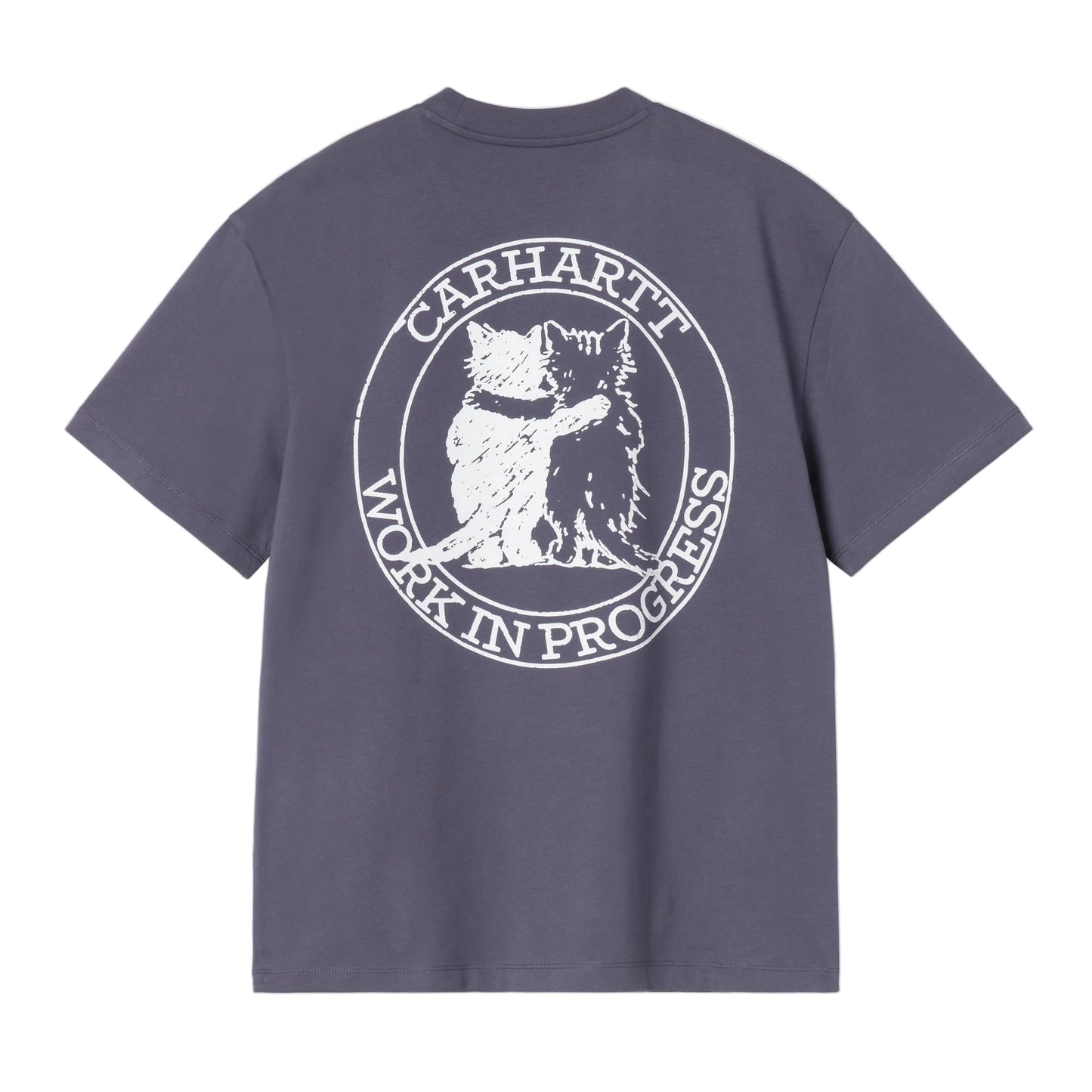 Carhartt WIP W' S/S Hugging Cats T-Shirt Shady Purple