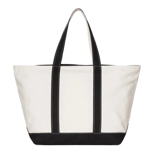 Carhartt WIP Canvas Beach Tote Natural / Black
