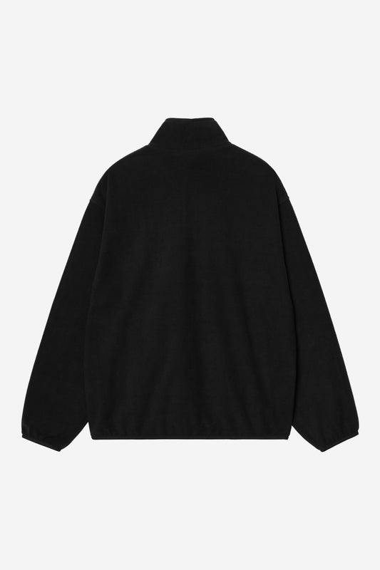 Carhartt WIP Edmore Half Zip Sweatshirt Black / White