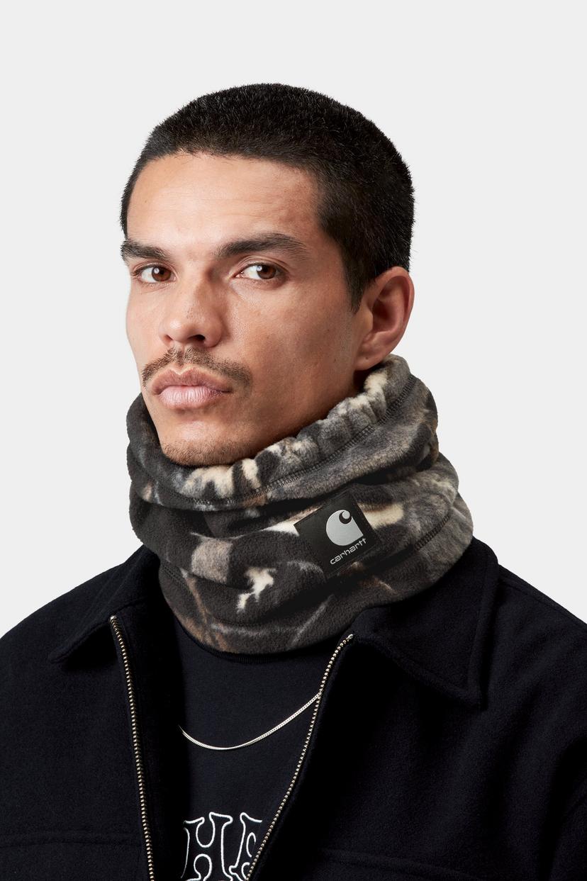 Carhartt WIP Blevin Neckwarmer Camo Feather Tree,
