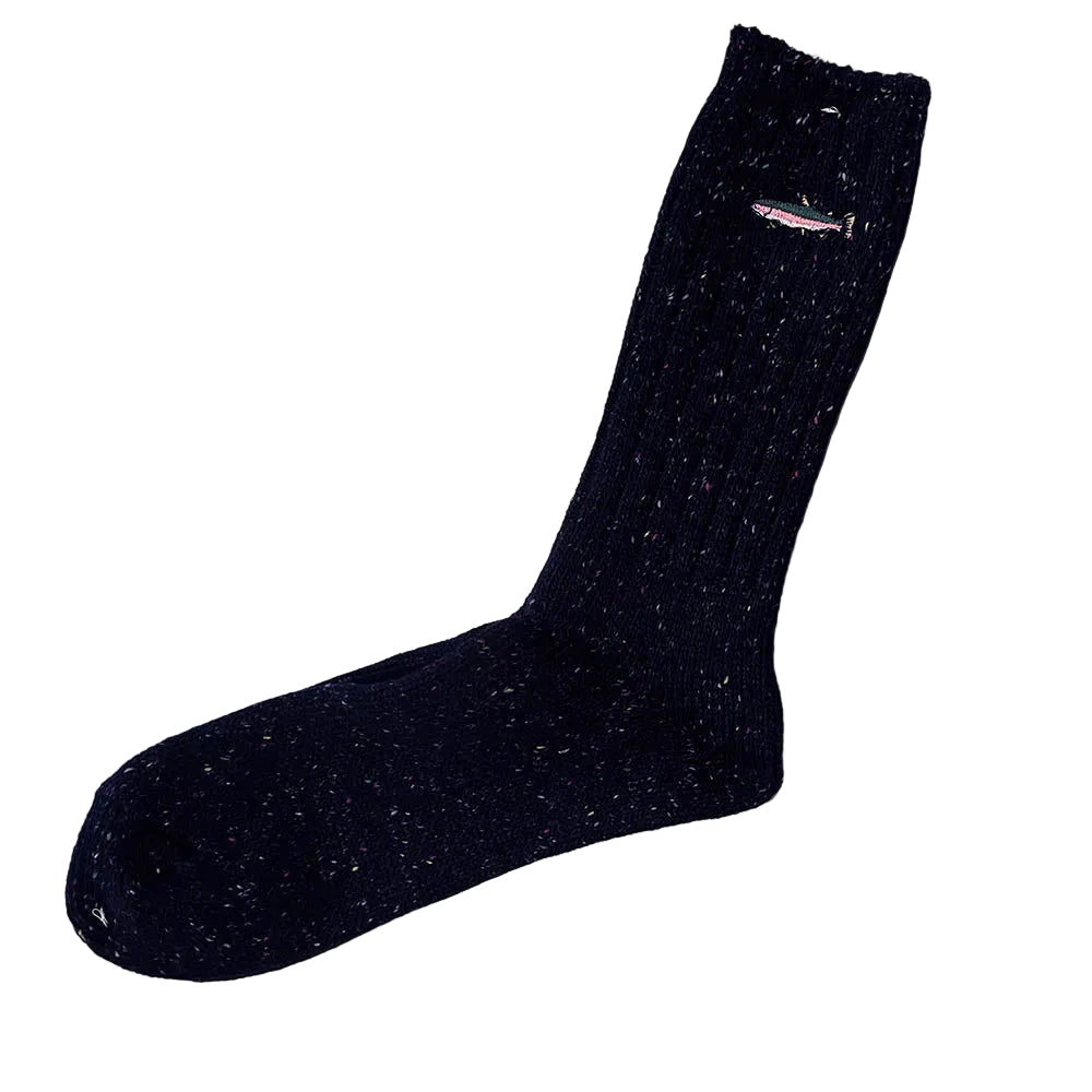 Anonymous Ism Trout EMB Crew Navy