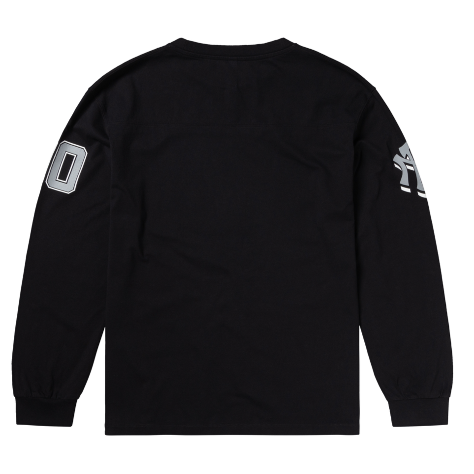 No Problemo NP00 Sports LS Jersey Black