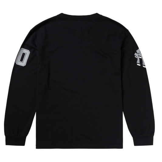 No Problemo NP00 Sports LS Jersey Black