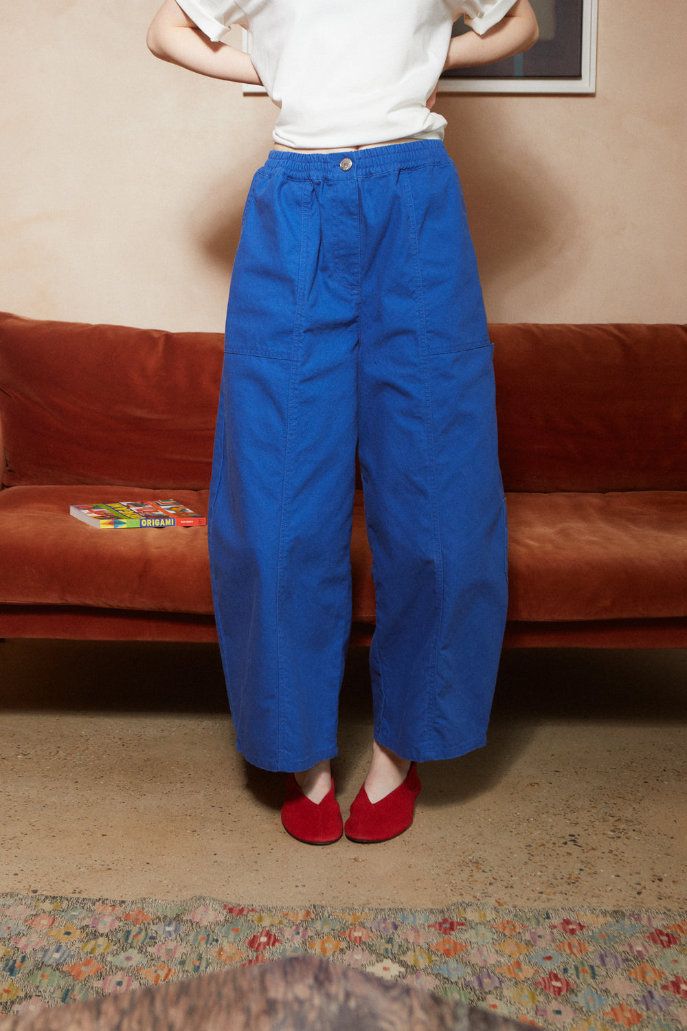 L.F.Markey Kaleb Trouser Cobalt