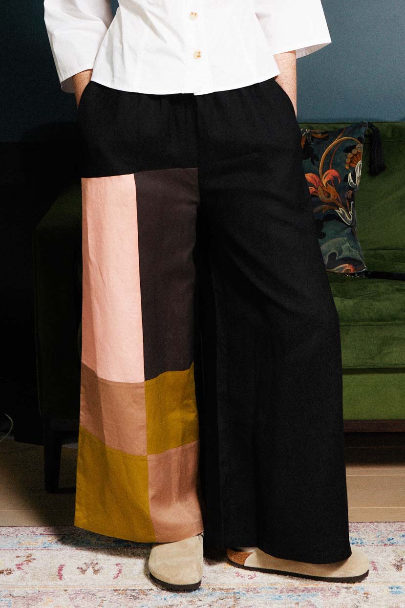 L.F.Markey Corso Trouser Rubik Patchwork