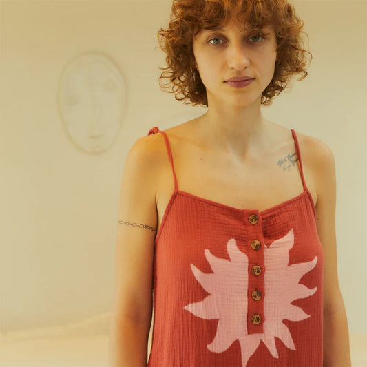 L.F.Markey Bronn Dress Paprika