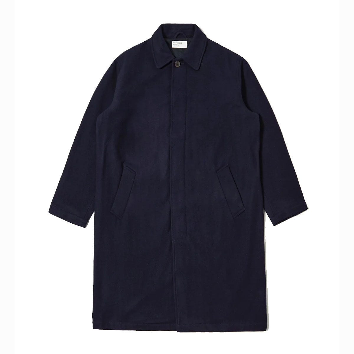 Universal Works Mac Coat Navy