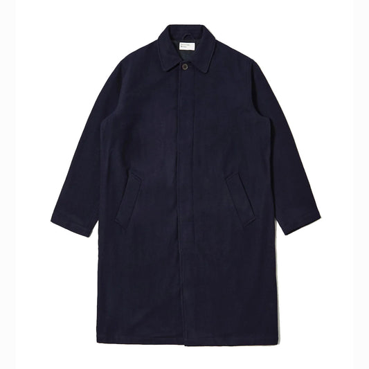 Universal Works Mac Coat Navy