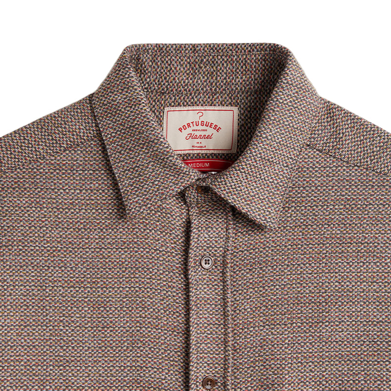 Portuguese Flannel Magson Shirt Greyish