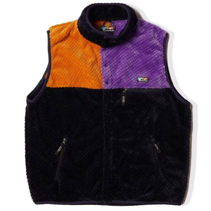 Manastash Poppy Thermal Fleece Vest Panel