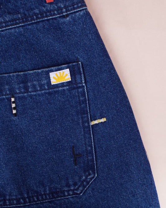 L.F.Markey Mason Shorts Puzzle Embroidery