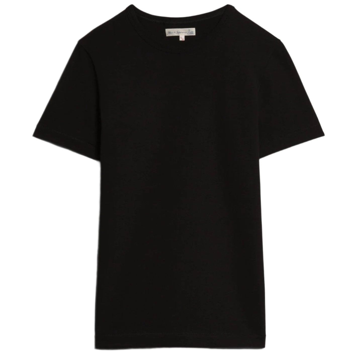 Merz b. Schwanen 215 Loopwheeled T-Shirt Black