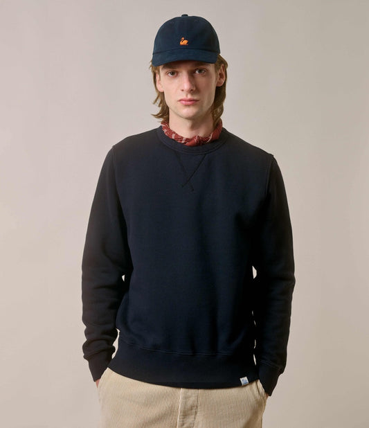 Merz b. Schwanen CSW28 Organic Sweatshirt Dark Navy